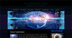 Desktop Screenshot of blueemeraldalchemy.com